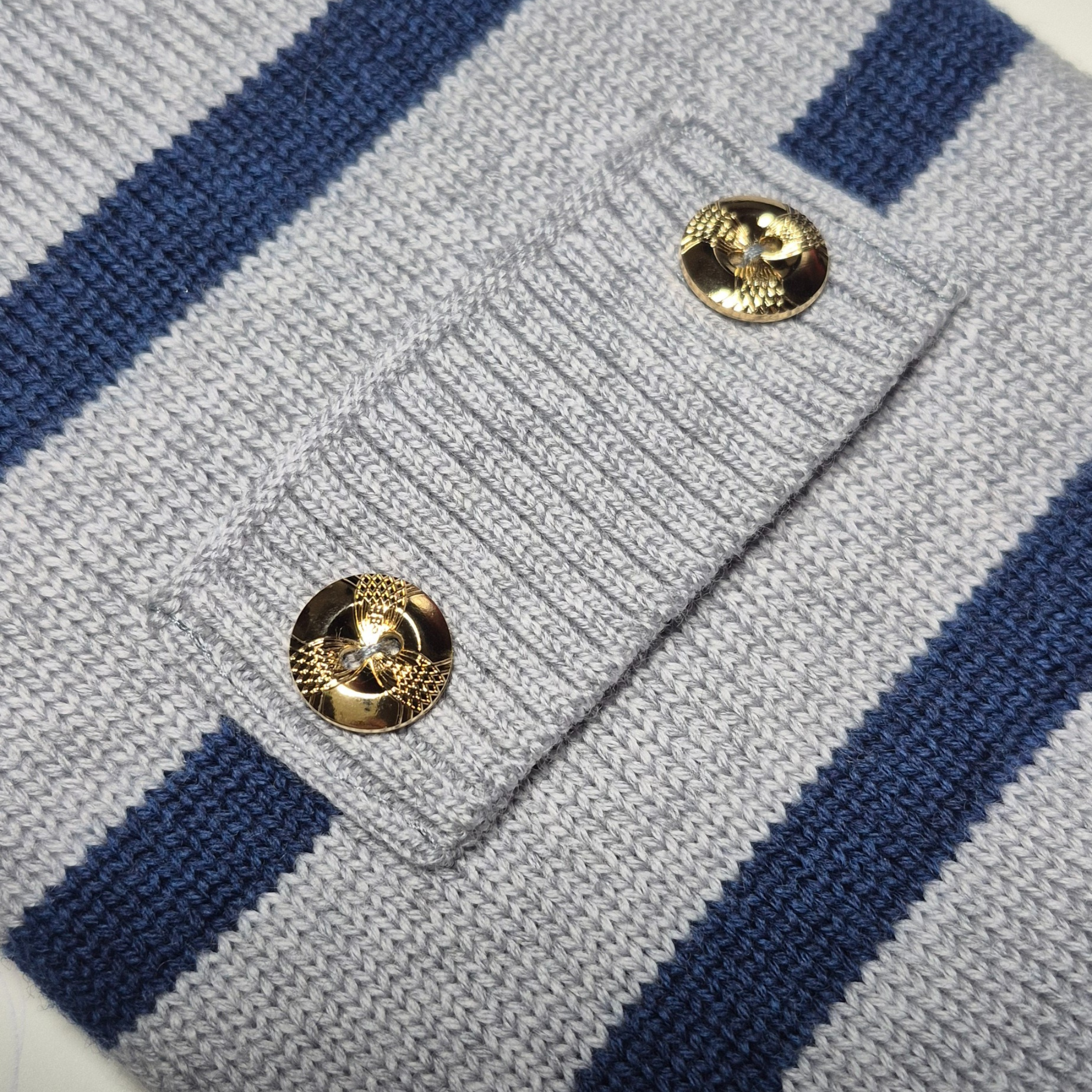 Maglione Lana Merino Classic Stripes per Cani